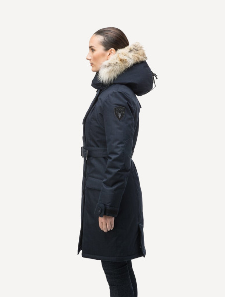 Пуховое пальто Tula (Женский; M; Navy)